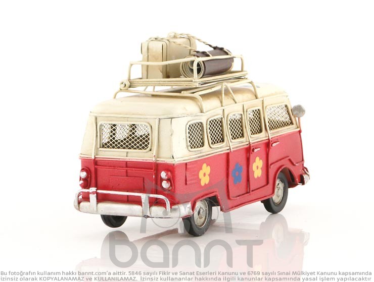 Camper Van Fotoğraf Çerçeveli Kumbara II