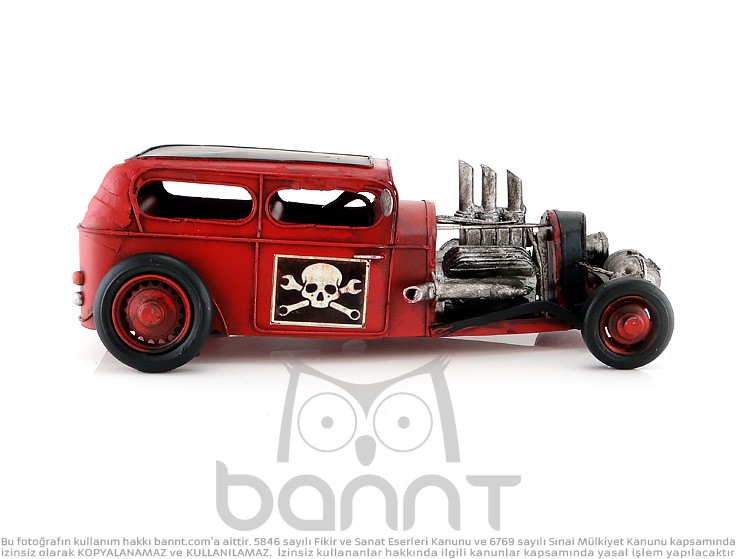 Hot Rod Metal Araba