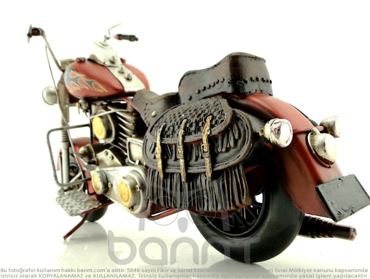 Custom Cruiser Motor Kırmızı (Büyük Boy)