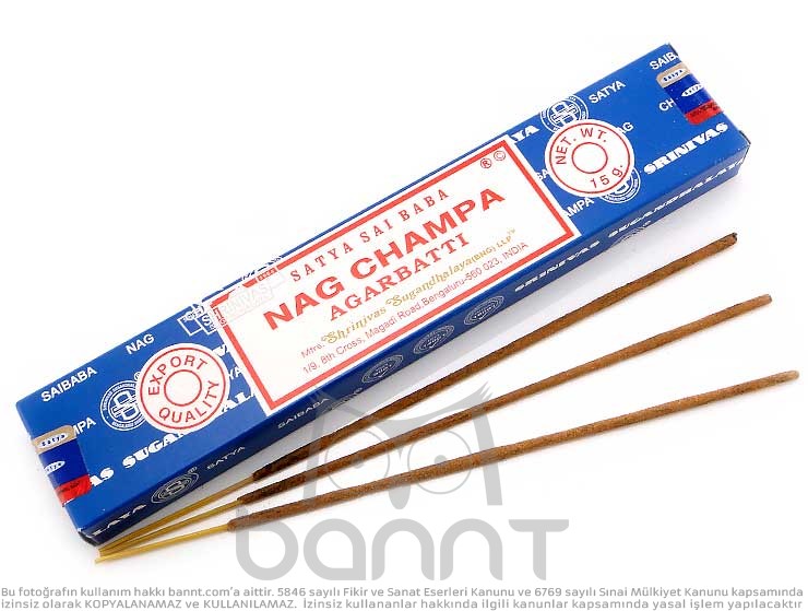 Nag Champa Organik Tütsü